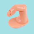 Miniatyrbillede 2 af 3: ABS Falske Fingre Model Til Neglekunst Øvelse Træning Falske Spidser Display Værktøj 1#