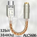 Miniatyrbilde 3 av 5: USB C til 3.5mm DAC Øretelefonforsterker Hifi Digital Audio Dekoder