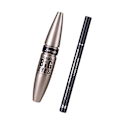 Pikkukuva 2 / 8: Ripsiväri ja Eyeliner Set Hienkestävä Pitkäkestoinen Vedenpitävä 10 ml Ripsiväri ja Eyeliner Pen silmämeikkiä varten