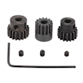 Miniatyrbilde 1 av 8: 3stk RC-motor pinjonggir 48P 14T 16T 18T rustsikkert pulvermetallurgi 48P piniongirsett for 1/10 RC 3.175mm motor