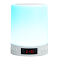 Miniatyrbild 3 av 8: Bluetooth högtalare Väckarklocka Färgglad nattljus Touch Control LED bordslampa för skrivbord