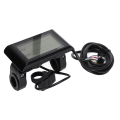 Miniatyrbild 1 av 8: Elektrisk cykel SW900-display med 36V 48V-uttag Hållbar elektrisk cykel LCD-display