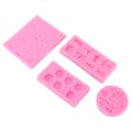 Miniatyrbillede 3 af 8: Halloween Silikonform Nonstick Design Holdbar Fleksibel Høj Temperatur Modstand Nem Halloween Fondantforme