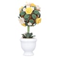 Miniatyrbild 1 av 8: 1:12 Dockhus Simuleringsblomma Mini Dockhus Trädgårdsaccessoarer Simulering Lera Blomma Hortensia Modell