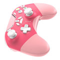 Miniatyrbilde 3 av 8: Bluetooth-spillkontroller - Multifunksjonell trådløs spillkontroll med strømvisning for Switch PC-telefon nettbrett TV rosa