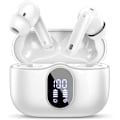 Pikkukuva 1 / 5: In-ear Bluetooth 5.3 -kuulokkeet 4 ENC-melua vaimentavalla mikrofonilla (valkoinen)