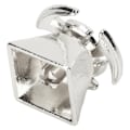 Miniatyrbilde 6 av 8: Roterende nøkkelhette Roterende metall toppform Ergonomisk design DIY tilpasset nøkkelhette for mekaniske tastaturer Sølv