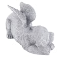 Miniatyrbillede 4 af 8: Kæledyr mindesmærke statue harpiks sovende kæledyr engel have skulptur til kæledyr mindesmærke gravsten ornament engel hund
