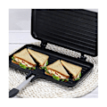 Miniatyrbild 5 av 5: Gas Non-Stick Sandwich Maker Brödrost Frukostmaskin Pannkaksbakning Grill Ugn Form