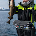 Miniatyrbillede 3 af 8: Bærbar multifunktionel fiskegrej Organizer Box Taljetaske til lokker Agn krog