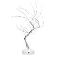 Miniatyrbillede 5 af 8: LED Kobbertrådslys Dekorativ Kunstig Gren Lys Touch Skifte Natlys Grene Dekoration Sølv108L Varm Lys