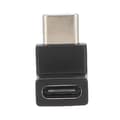 Miniatyrbillede 4 af 7: Vertikal Albue TypeC Han til Hun Adapter USB3.1 Bærbar Konverter til Telefoner Tablets Notebook