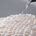 Miniatyrbilde 4 av 5: Mikrofiber Håndklær, 2 Grå, Hvite Chenille Mikrofiber Håndklær Kan Brukes På Kjøkkenet Og Badet, Svært Absorberende Og Tørker Hendene Umiddelbart_SZX
