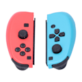 Miniatyrbild 6 av 8: 1 par vänster blå höger röd Joypad liten handkontroll Gamepad för Switch Plug and PlayBlå Röd