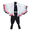 Miniatyrbild 2 av 8: Cosplay kläder set byxor kappa bälte hårnål Halloween performance kostym för män kvinnor L