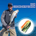 Miniatyrbilde 5 av 5: 5 STK Silikon Spinnerbait Bass Fiske Lokkemiddel Swimbaits for Ørret Laks Ferskvann117