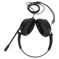 Miniatyrbillede 7 af 8: Mobiltelefonheadset Støjreducerende Dual 3,5 mm Jack lav forvrængning kommunikation Computerheadset med mikrofon