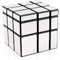 Miniatyrbilde 1 av 5: Holy Hand Speilkube 3x3x3 Speed Cube 3x3 Speilblokk Kube Forskjellige Former Sølv Kube 57mm