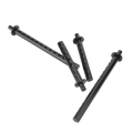 Pikkukuva 3 / 8: 4 kpl Etu-taka auton kuoripylvään varaosa sopii RGT 1/10 EX86100 RC auton osatMusta R86018BL