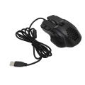 Miniatyrbild 3 av 8: RGB Gaming Mouse 12800 DPI Gaming Mouse Optisk kabelansluten med 10 programmerbara knappar 13 Bakgrundsbelysningslägen Mekanisk mus