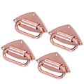 Miniatyrbilde 7 av 8: Veskelås i legering, stabilt, robust, holdbart, utsøkt, vakkert spenne for DIY-vesker, håndvesker, rosegull