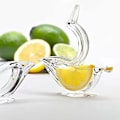 Miniatyrbillede 3 af 5: Citronpresser Clip Akryl Manuel Citronskivepresser Praktisk Transparent Frugtpresser Til Hjemmet 2 stk