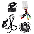 Miniatyrbillede 6 af 8: Bike Conversion 17A 3 Mode Sine Wave 6 Tube Controller Kit Power Assist Sensor Thumb Throttle med LED S810 Panel