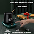 Miniatyrbild 5 av 5: Kaffemuggsvärmare för Skrivbord, USB Te Kopp Värmare Underlägg USB, Smart Magic