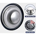 Miniatyrbild 2 av 5: Diskproppar, Diskho i rostfritt stål, Stor bred kant 85 mm (3-pack)
