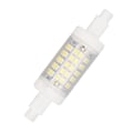 Miniatyrbild 5 av 8: R7s LED-lampa 80 mm 5 W dubbeländad strålkastare med 60 LED 6000 K vitt ljus majsbelysning för utbyte 220 V