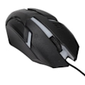 Miniatyrbild 4 av 8: Gaming Mouse RGB Glödande Andningsljus 1600 DPI 3D Scroll Wheel Ergonomisk trådbunden USB Datormus för PC Le noir