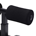 Miniatyrbillede 7 af 8: Sit Up Device Ergonomisk design Stor støtte abdominal træningsenhed med sugekop Sort