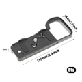 Miniatyrbillede 2 af 5: Vertikal Quick Release L-plade til A7C2 A7CII