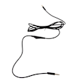Pikkukuva 2 / 8: Vaihdettava kuulokemikrofonikaapeli 2.0M Äänenvoimakkuuskaapeli Johto Peliheadset Äänenlaajennuskaapeli Astro A10 A30 A40 A40tr