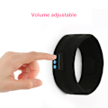 Miniatyrbillede 7 af 8: Trådløs Bluetooth Strik Musik Pandebånd