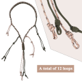 Miniatyrbillede 5 af 8: Nylon Duck Goose Call Lanyard Braid Paracord til udendørs jagt (Army Green ACU Camouflage)