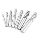 Miniatyrbillede 4 af 8: 7 stk./sæt 4 Flutes 6-20mm HSS End Mill Router Bit Roughing Chipbreaker Fræser