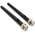 Miniatyrbillede 1 af 5: 2 UHF Antenne med BNC-stik Kompatibel Sennheiser EW100 EW300 EW500 G3