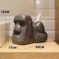Miniatyrbillede 5 af 5: Servietboks Statue, Servietetui, Sjov Gave, Servietstander, Fødselsdagsgave, Held og Lykke Varer, Sjove Varer,