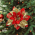 Miniatyrbilde 5 av 5: 15 Stk. Julestjerne Kunstig Juledekorasjon Kunstige Blomster