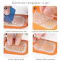 Miniatyrbild 6 av 8: 30 st EMS Gel Pads Hydrogel Gel Träning Ersättning Gel Ark för Bukmuskler Elektrostimulator