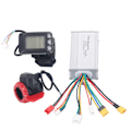 Miniatyrbillede 2 af 8: 36V 350W Motor Controller Display Panel Tommelgas Sæt Aluminium PCB Plast Elektrisk Cykel Modifikationssæt til Elektrisk Cykel Scooter
