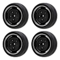 Miniatyrbilde 7 av 8: RC Drift Hjul Aluminiumlegering Nav Gummi Dekk Bedre Grep Slitasjebestandig 1/10 RC Drift Bil Dekk for 1/10 RC Drift Bil Svart
