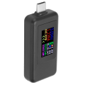 Pikkukuva 5 / 8: USB C power jännitevirta 2 in 1 metri volttimittari ampeerimittarin värinäyttö DC4-30 V