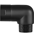 Miniatyrbillede 1 af 5: 90 Graders Bruseadapter, Brusehoved Albueadapter, Brusearmsadapter, Brusehovedadapter, 4.5*4CM Fitting