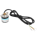 Miniatyrbillede 1 af 8: ABZ Encoder Incremental 3-faset 6mm halv hulaksel motorreduktionsudstyr DC524V(C38S6G5-1000Z-G24N)