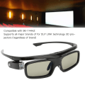 Miniatyrbilde 4 av 7: 3D-briller Profesjonelle 144Hz USB-oppladbare 3D Active Shutter-briller for alle DLP Link 3D-projektorer GL1800