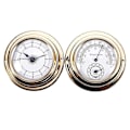 Miniatyrbillede 1 af 5: Termometer Hygrometer Barometer Ure Ur 2 Hele Sæt Vejrstation Måler