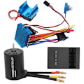Miniatyrbilde 6 av 8: 3650 Motor 3900Kv Børsteløs ESC Varmeavleder Programmeringskort Sett RC Bil Tilbehør (45A)