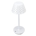 Miniatyrbild 5 av 8: LED-skrivbordslampa retro enkel sladdlös design steglös dimning touch bordslampa för sovrum barer restauranger vit